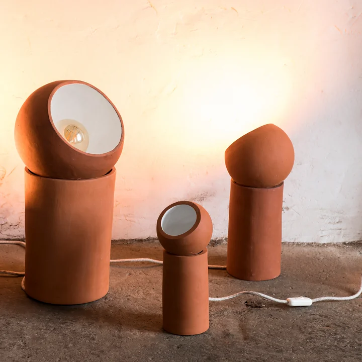 Serax - Terra gulvlampe S, M, orange