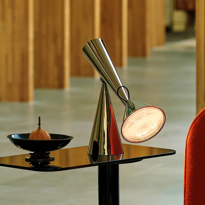 Tom Dixon - Pose Task LED bordlampe, sølv