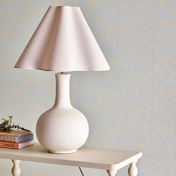 Heide bordlampe, hvid fra Bloomingville