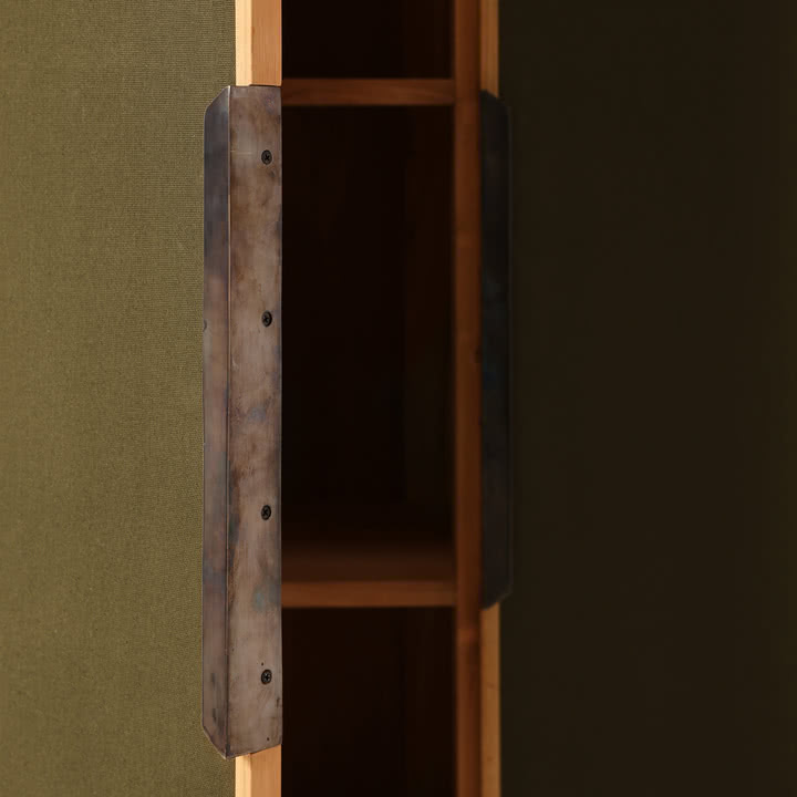 HKliving - Pioneer skab, 100 x 180 cm, lærred
