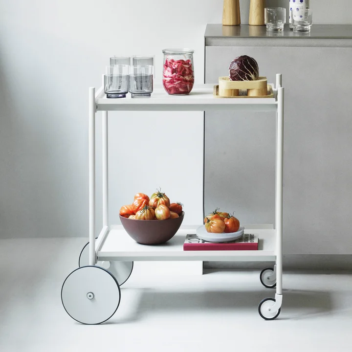 Normann Copenhagen - Rul Trolley, lysegrå
