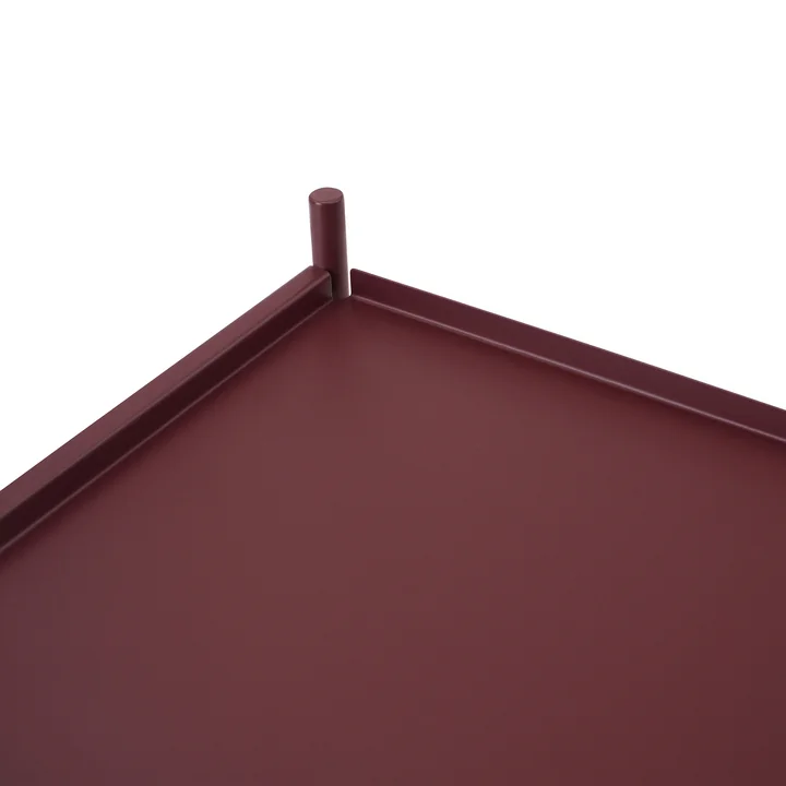 Normann Copenhagen - Rul Trolley, bordeaux