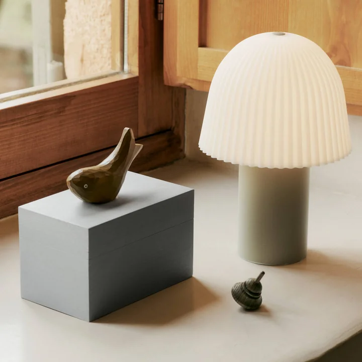 Ferm Living - Harbour fisk, Frill LED bordlampe