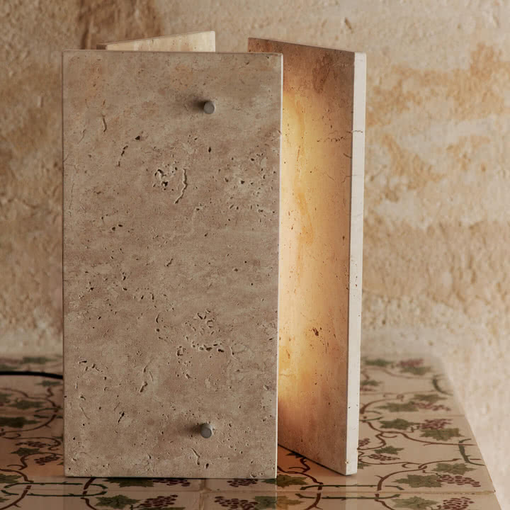 Ferm Living - Oeste LED bordlampe, sand