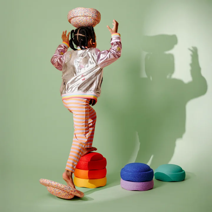 Stapelstein® - Rainbow komplet classic, flerfarvet (sæt med 7)
