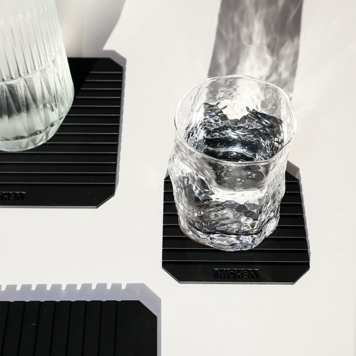 Nichba Design - Glasskåner S, sort