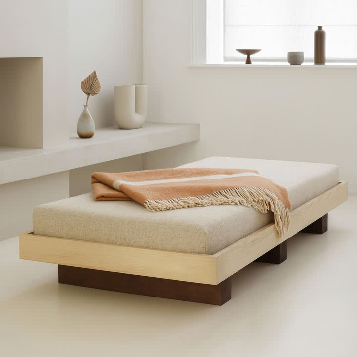 Nobodinoz x Heju - Daybed & Junior Bed 76 x 166 cm, naturlig ask