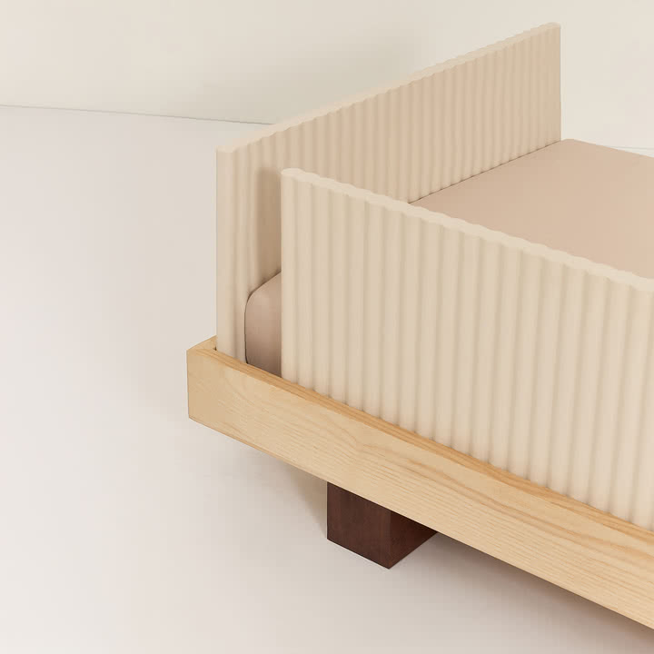 Nobodinoz x Heju - Daybed & Junior Bed 76 x 166 cm, naturlig ask