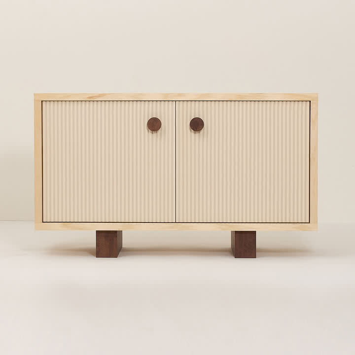 Nobodinoz x Heju - Skænk 70 x 120 cm, naturlig ask