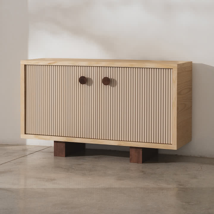 Nobodinoz x Heju - Skænk 70 x 120 cm, naturlig ask