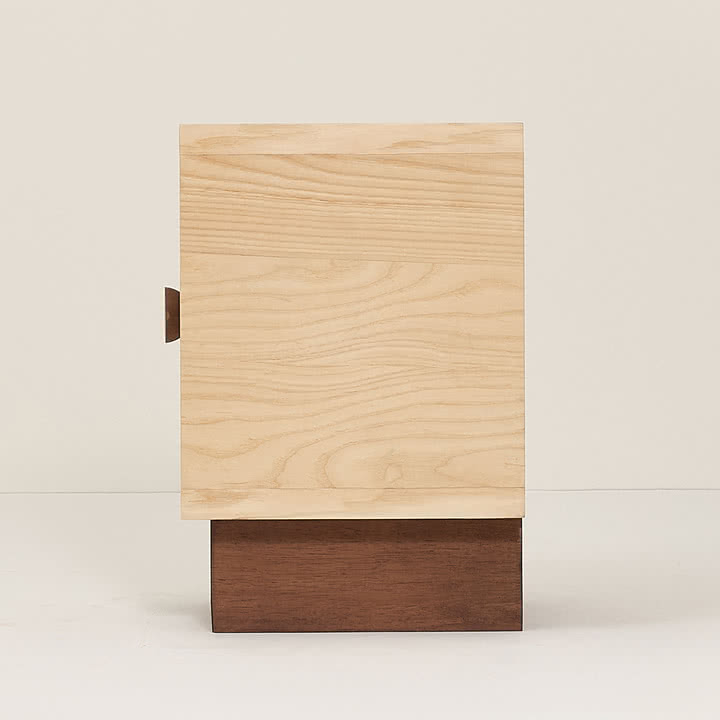 Nobodinoz x Heju - Sengebord H 52 cm, natur ask