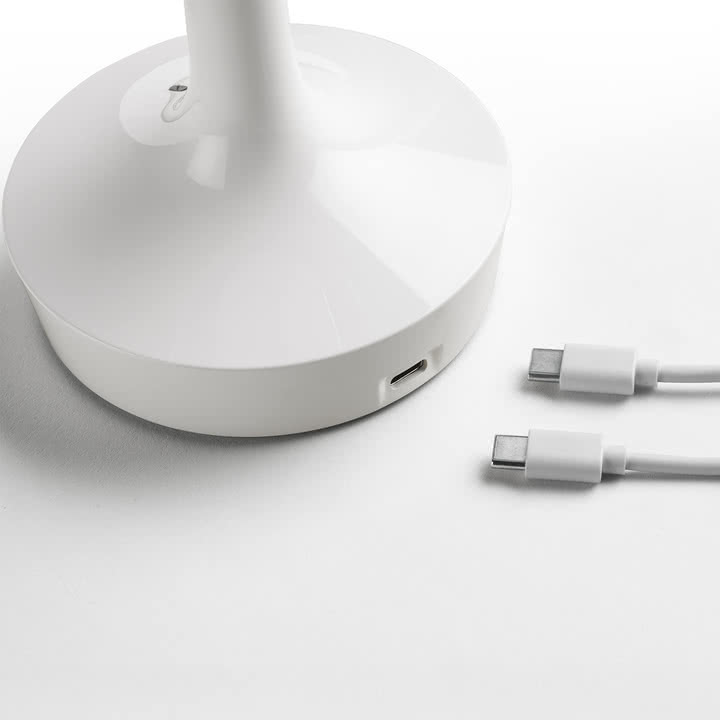 Flos - Bon jour Unplugged batteridrevet bordlampe, Color Tune, næsten hvid