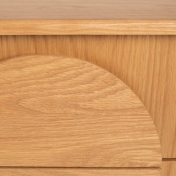 Zuiver – Groove sengebord, egetræ
