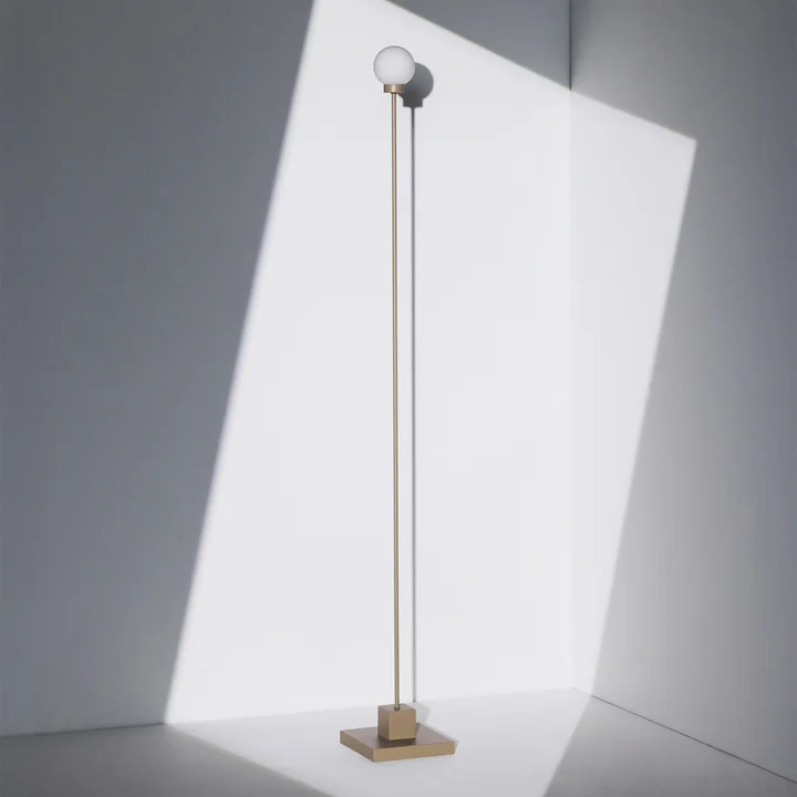 Northern - Snowball LED gulvlampe med batteri, gråbeige