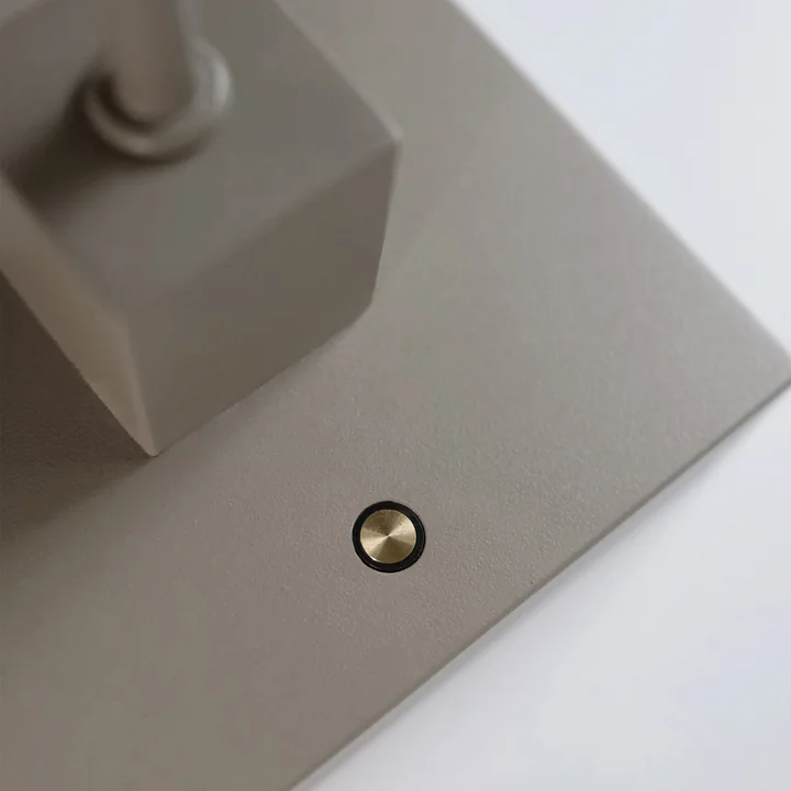 Northern - Snowball LED bord- og gulvlampe med batteri, gråbeige