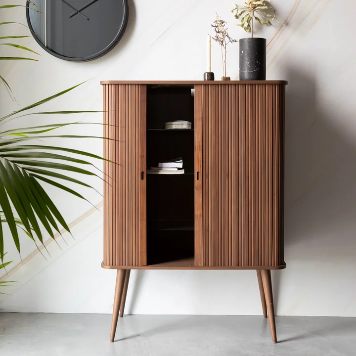Zuiver - Barbier highboard, valnød