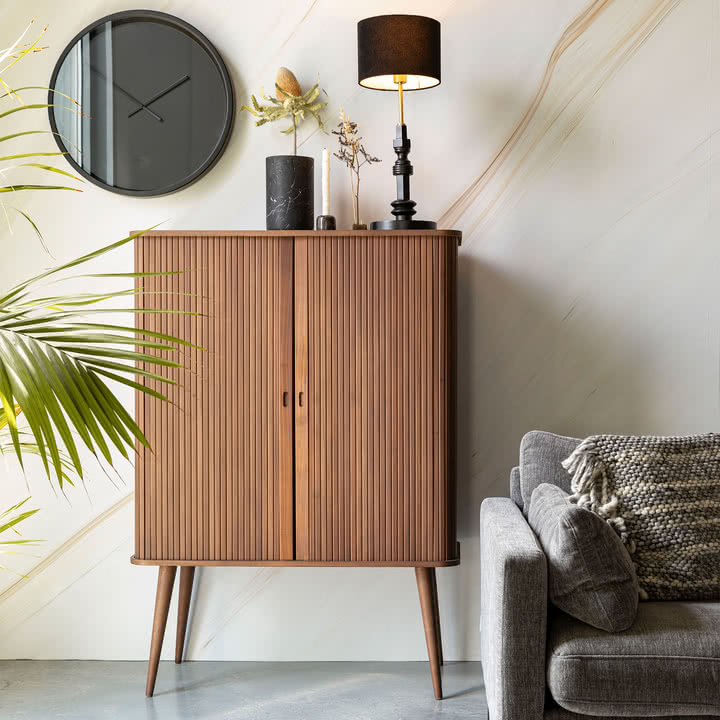 Zuiver - Barbier highboard, valnød