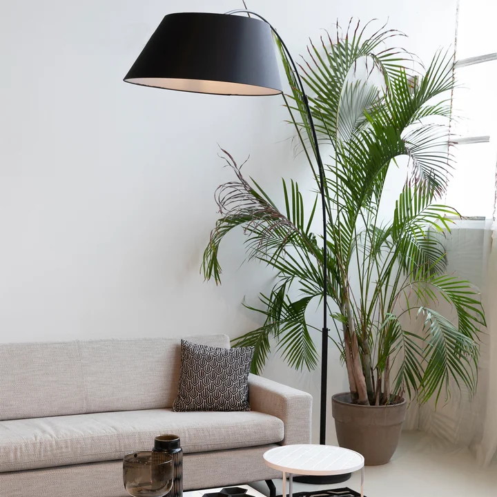 Zuiver - Arc gulvlampe, sort