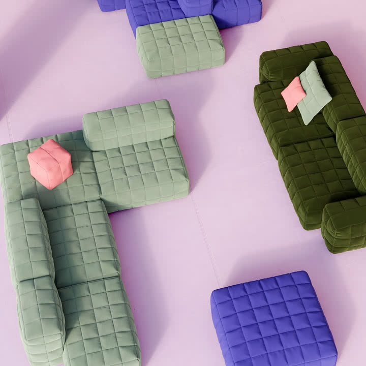 OUT Objekte unserer Tage - Henn Sofa & Puf
