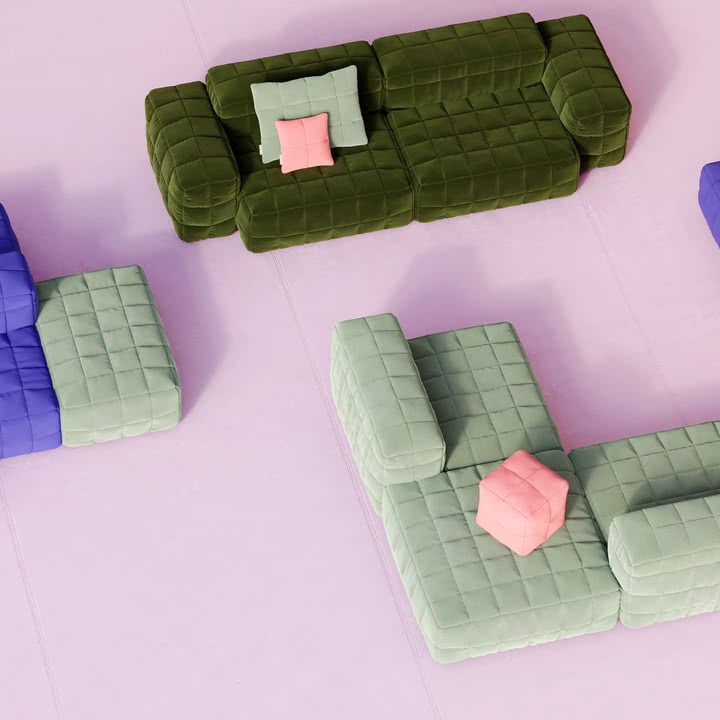 OUT Objekte unserer Tage - Henn Sofa & Puf