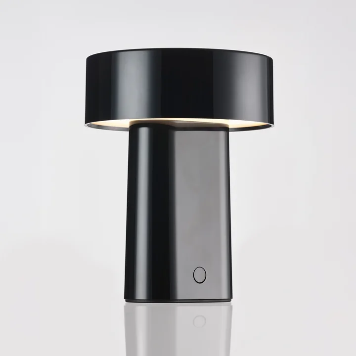Zone Denmark - Aflang LED batteridrevet lampe, sort