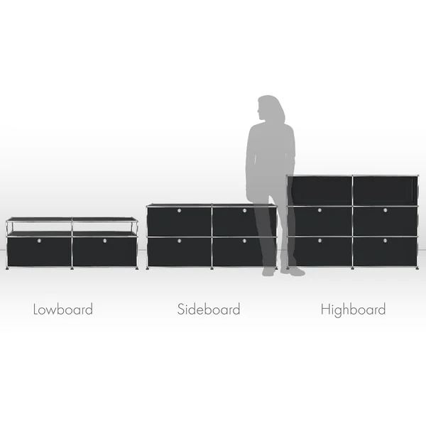 USM Haller - lavbord, skænk eller highboard