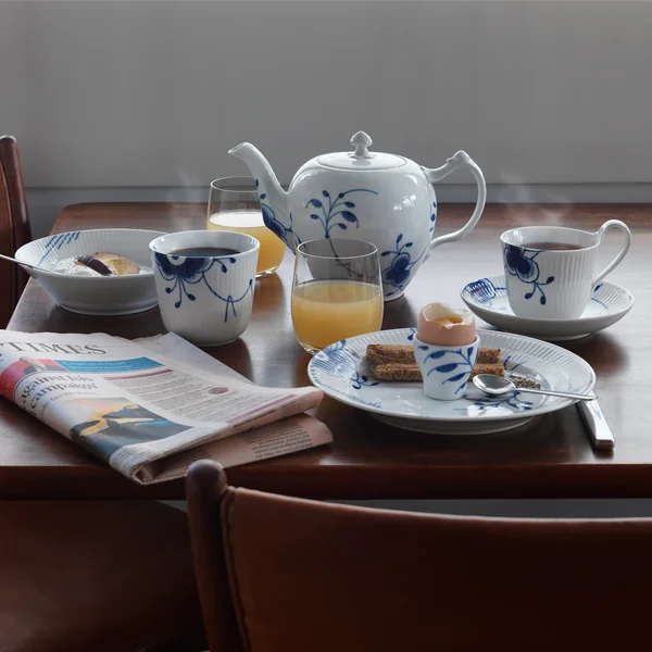 Mega blue ribbet af Royal Copenhagen