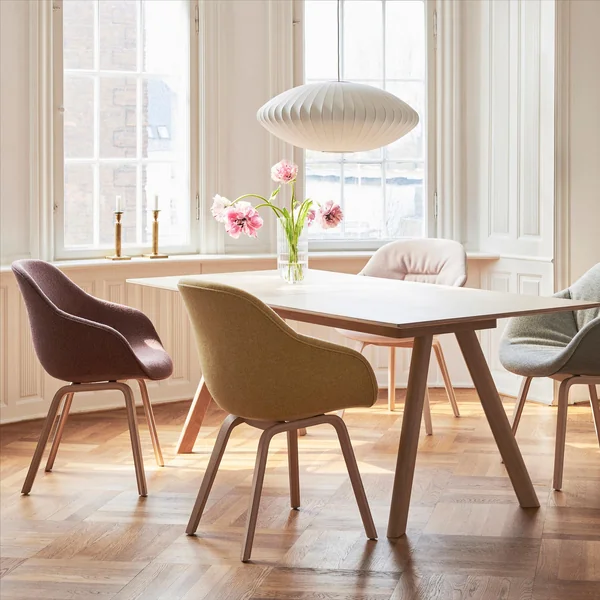 HAY - About A Chair AAC 123 ved spisebordet