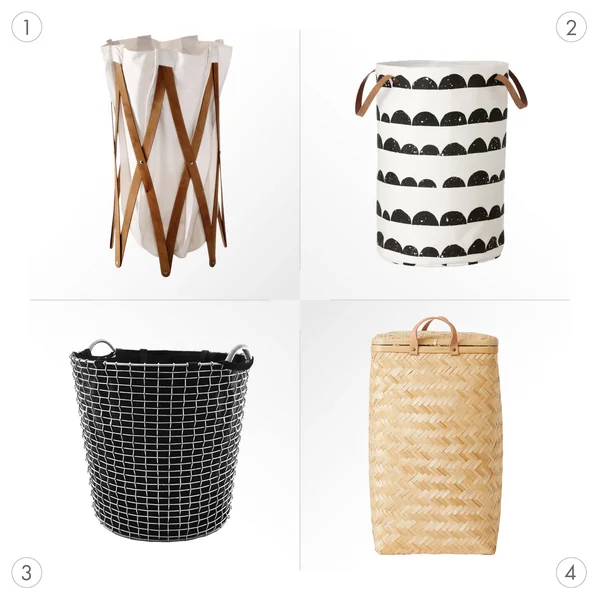 Vasketøjskurve med moderne design