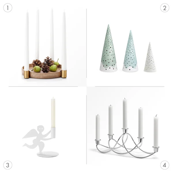 Lysestage med et moderne design