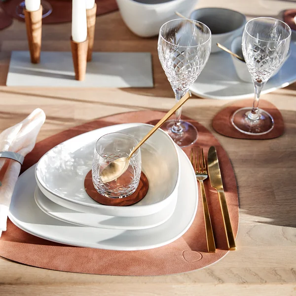 LindDNA - Curve S placemat, Nupo rødme