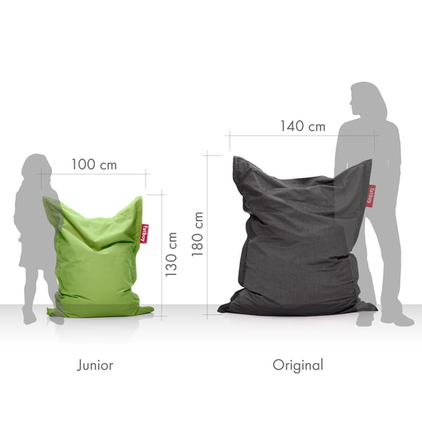 Produkt underkategori Børne sækkestole grafisk Almindelig størrelse og børnestørrelse